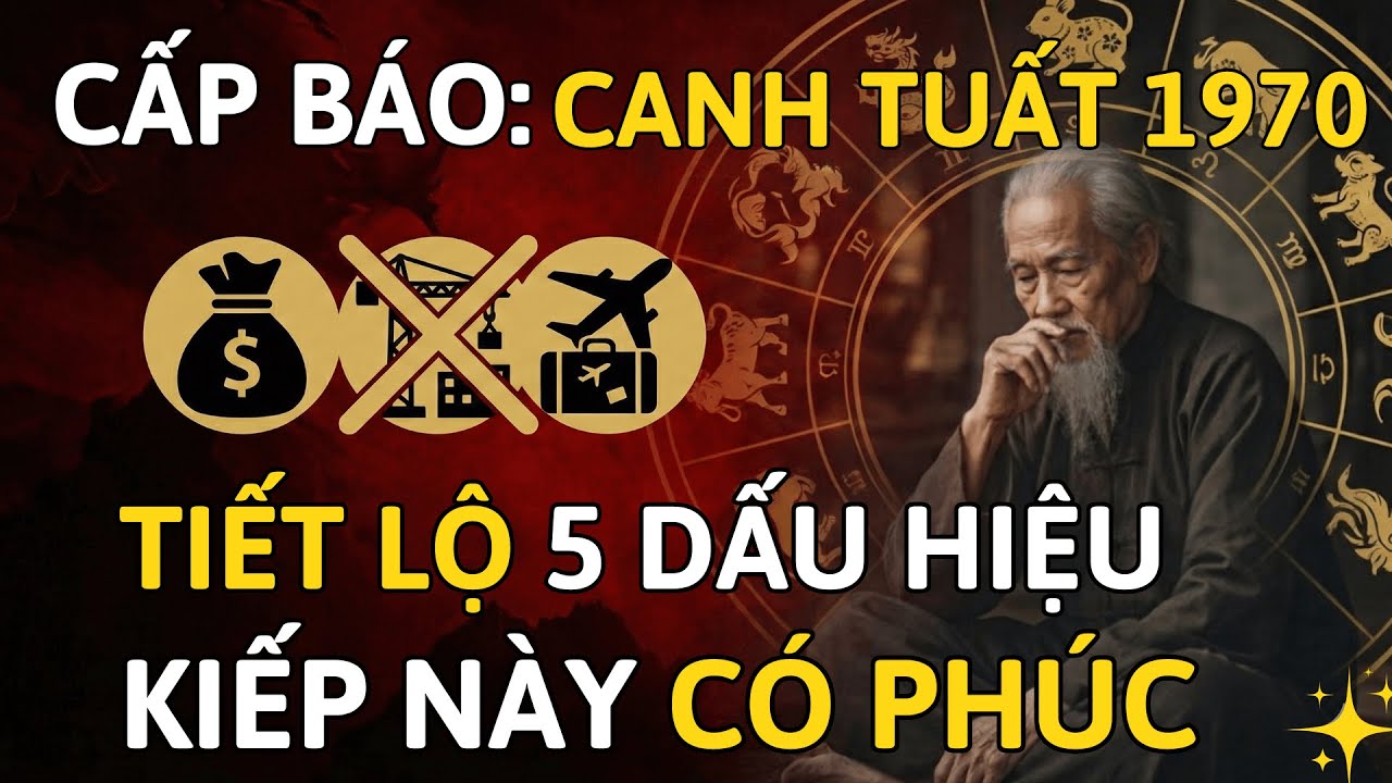 Canh Tuất 1970 Có 5 Dấu Hiệu Này: Chứng Tỏ Kiếp Trước Tu Thân, Kiếp Này Phúc Báo Ngập Trời.