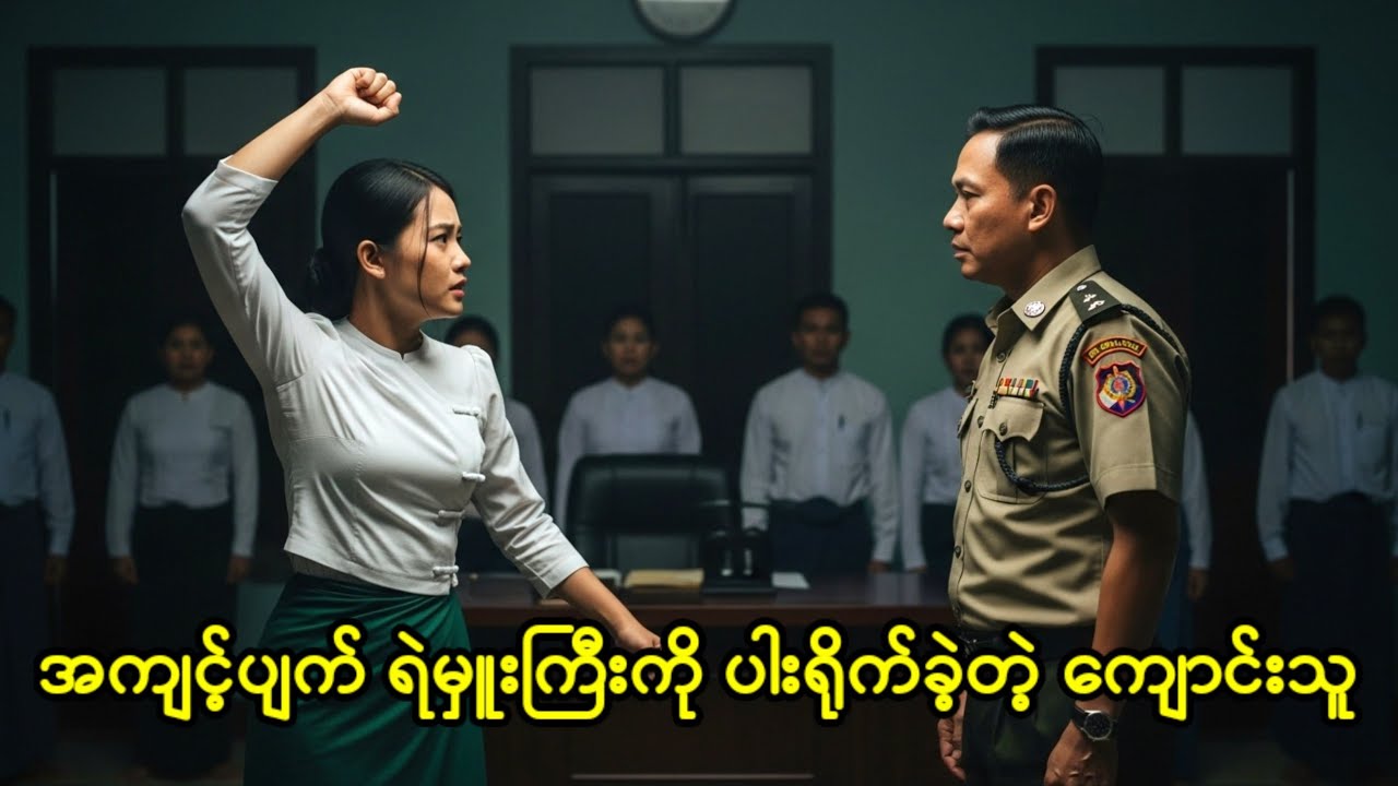 အကျ-င့်ပျက် ရဲမှူးကြီးကို ပါးချခဲ့တဲ့ ကျောင်းသူလေး