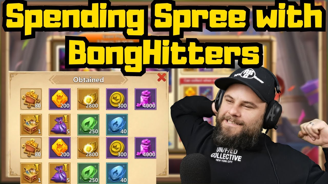 Massive Spending Spree with Bong | Castle Clash
