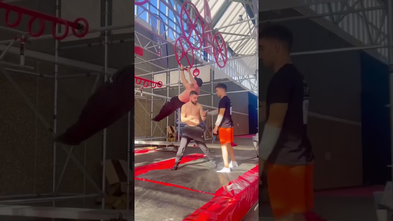 Slidismode, Teo Tsakiris & Pesterac be BEASTS at EUCE2023 in Amsterdam!🤯 #frontlever #short #shorts