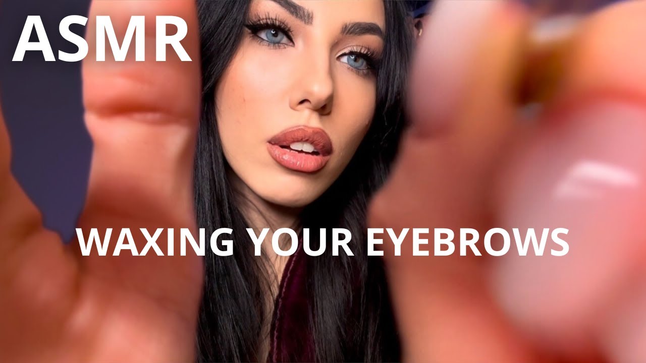 ASMR ROLEPLAY - Faccio la Ceretta alle tue Sopracciglia + Personal  Attention, Plucking