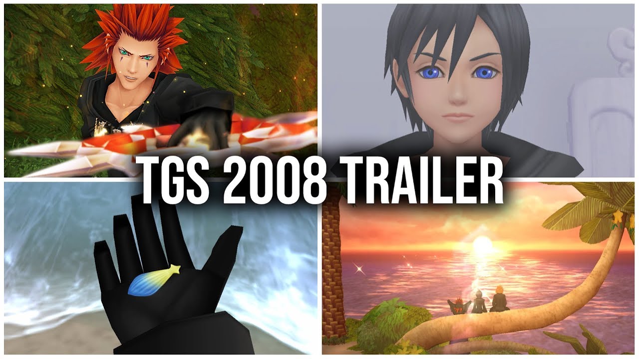 KINGDOM HEARTS 358/2 Days [Трейлер Tokyo Game Show 2008][HD 1080P]