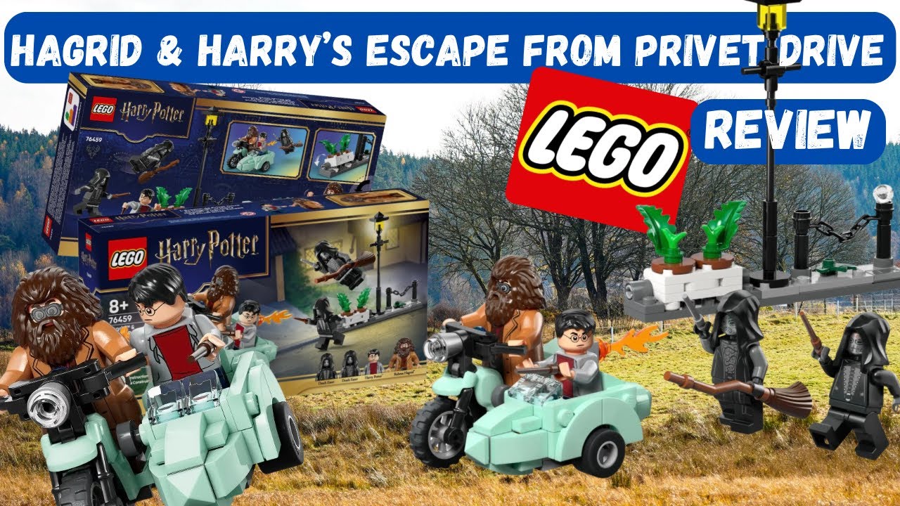 LEGO Гарри Поттер 2026 Побег Хагрида и Гарри с Тисовой улицы (76459) #lego #harrypotter