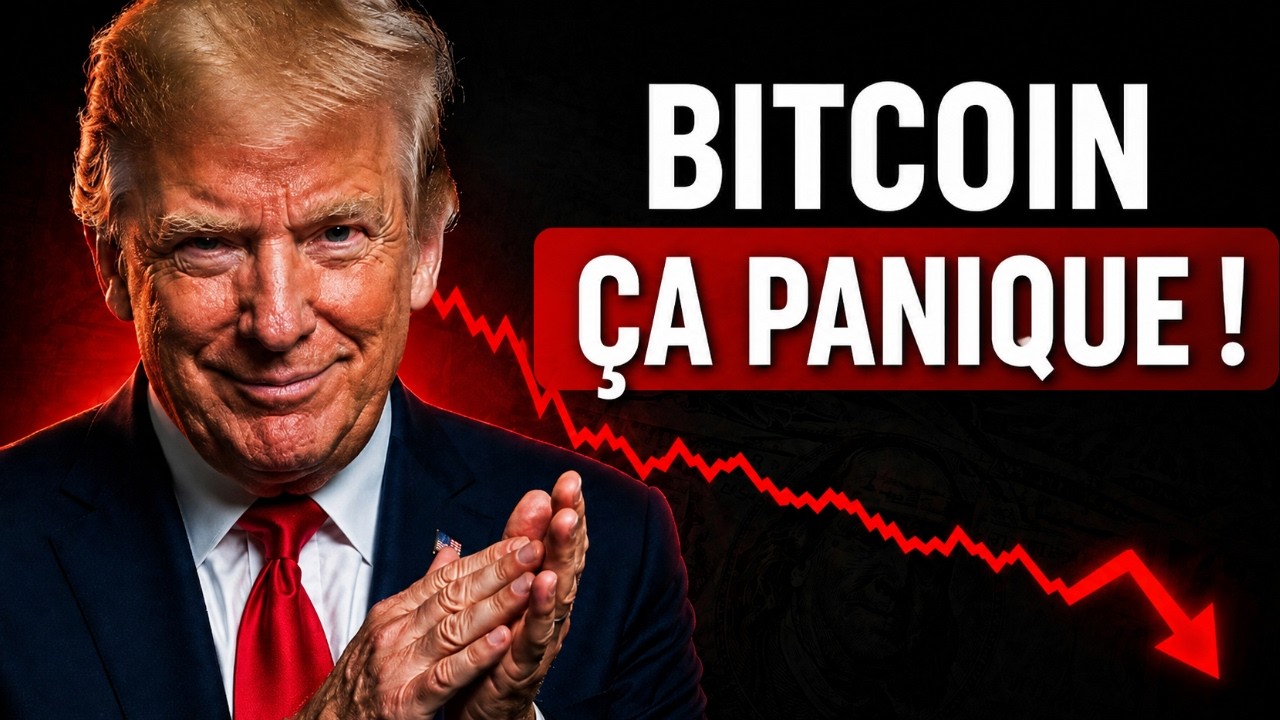 URGENT BITCOIN ! 🚨 LA CHUTE NE FAIT QUE COMMENCER !?