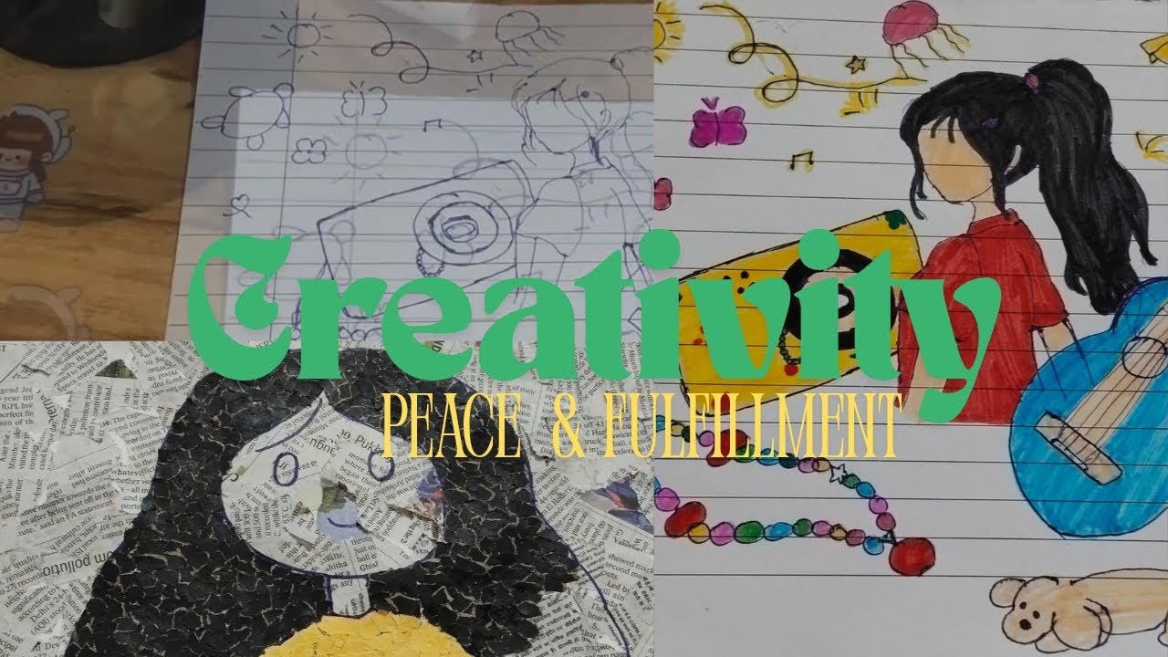 Day- 1 of 7 Day Art Challenge 🎨 | Trying The Artist Way🫧