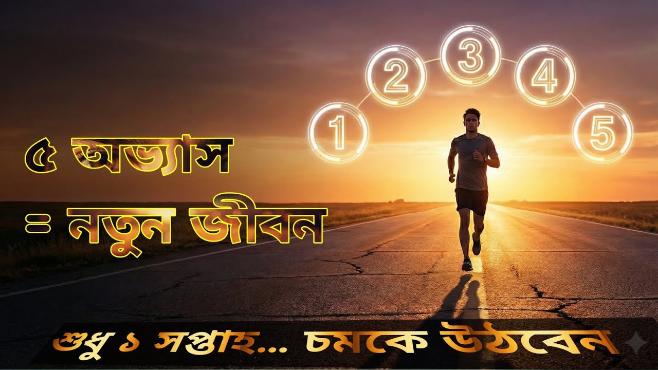 এই ৫টি অভ্যাস মানলেই ৭ দিনে জীবন বদলে যাবে | Life Changing Routine