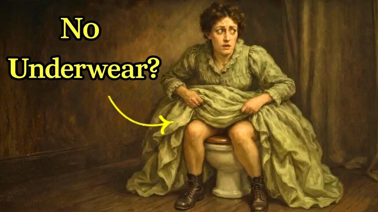 How Did Victorian Women DEAL With the Toilet Problem in Those Giant Dresses?