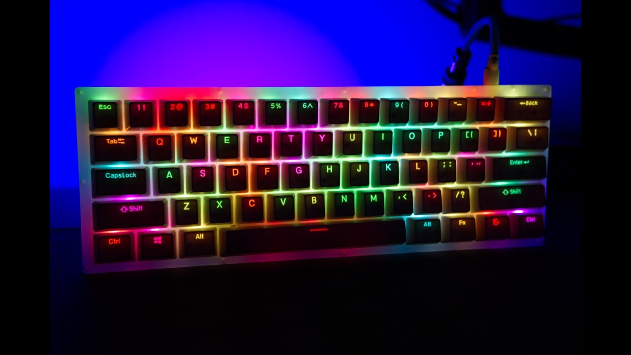 Best Bang For Your Buck 60% Keyboard | GamaKay K61 Mechanical Keyboard Review & Typing Tests