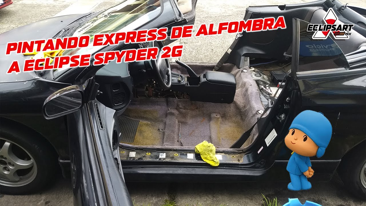 Pintando Alfombra de Eclipse 2G Gs Spyder