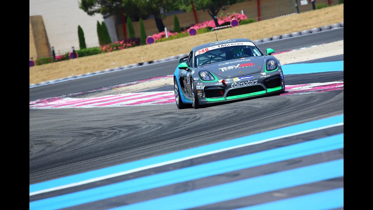 Porsche Cayman GT4 Clubsport @ Circuit Paul Ricard