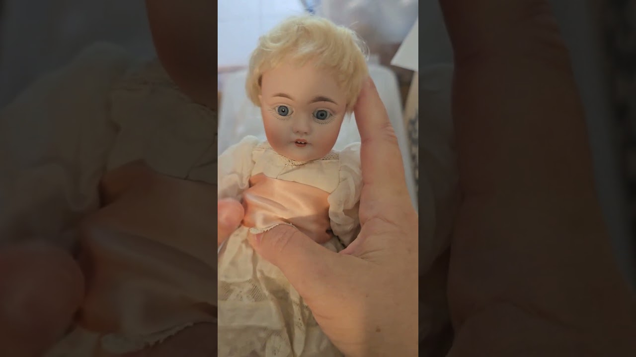 Kestner 143 tiny Antique bisque Doll