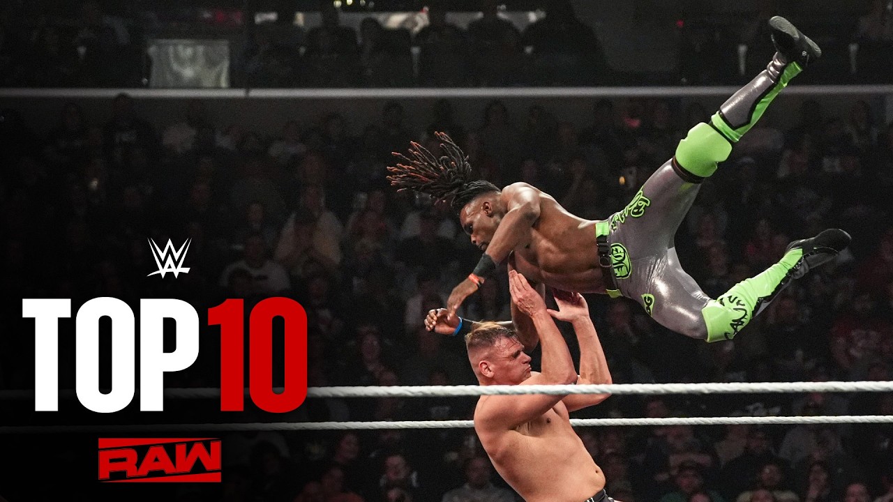 Top 10 Raw moments: WWE Top 10, Feb. 16, 2026