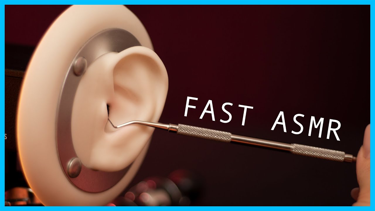 ASMR Fast  Deep Ear Cleaning (No Talking)