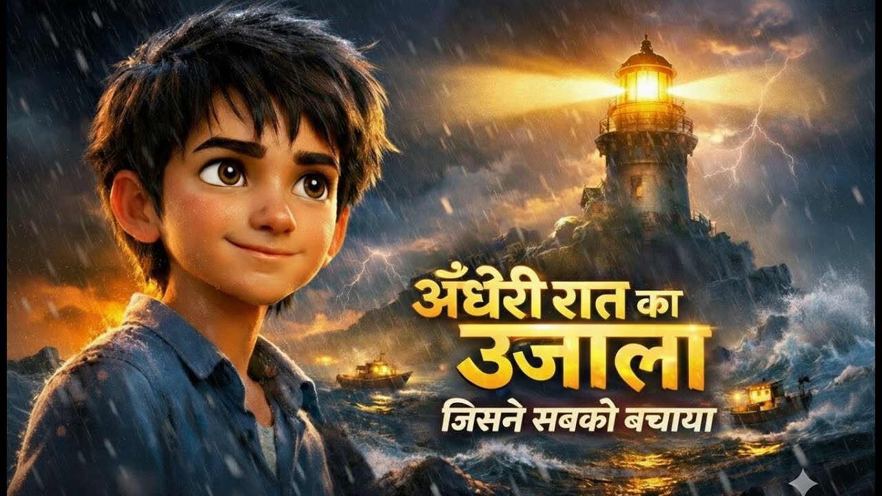 अँधेरी रात का उजाला | जिसने सबको बचाया | Inspirational Story in Hindi | #trending #story