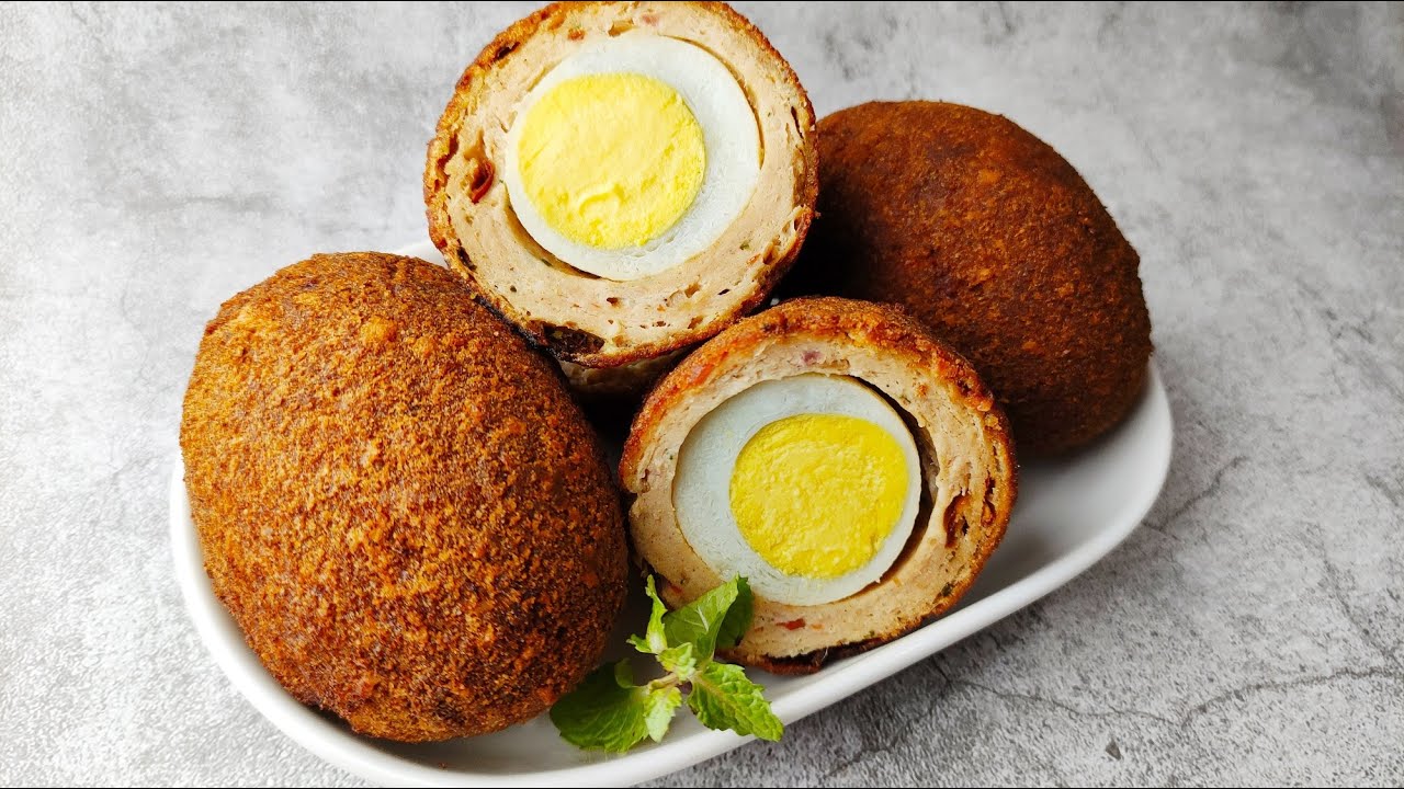 Nargisi Kebab || Chicken Nargisi Kebab || Egg Kebab Recipe (Eid Special)