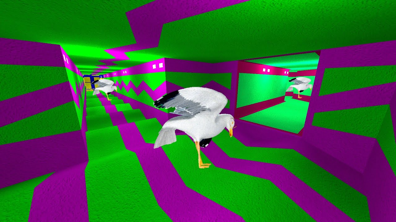 DANCING SEAGULL NEXTBOT GMOD IN PARALLAX - Garry's mod