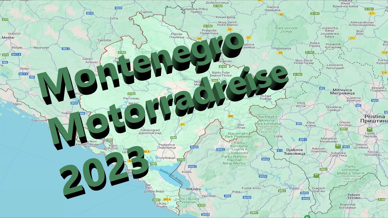 Montenegro Motorradreise 2023