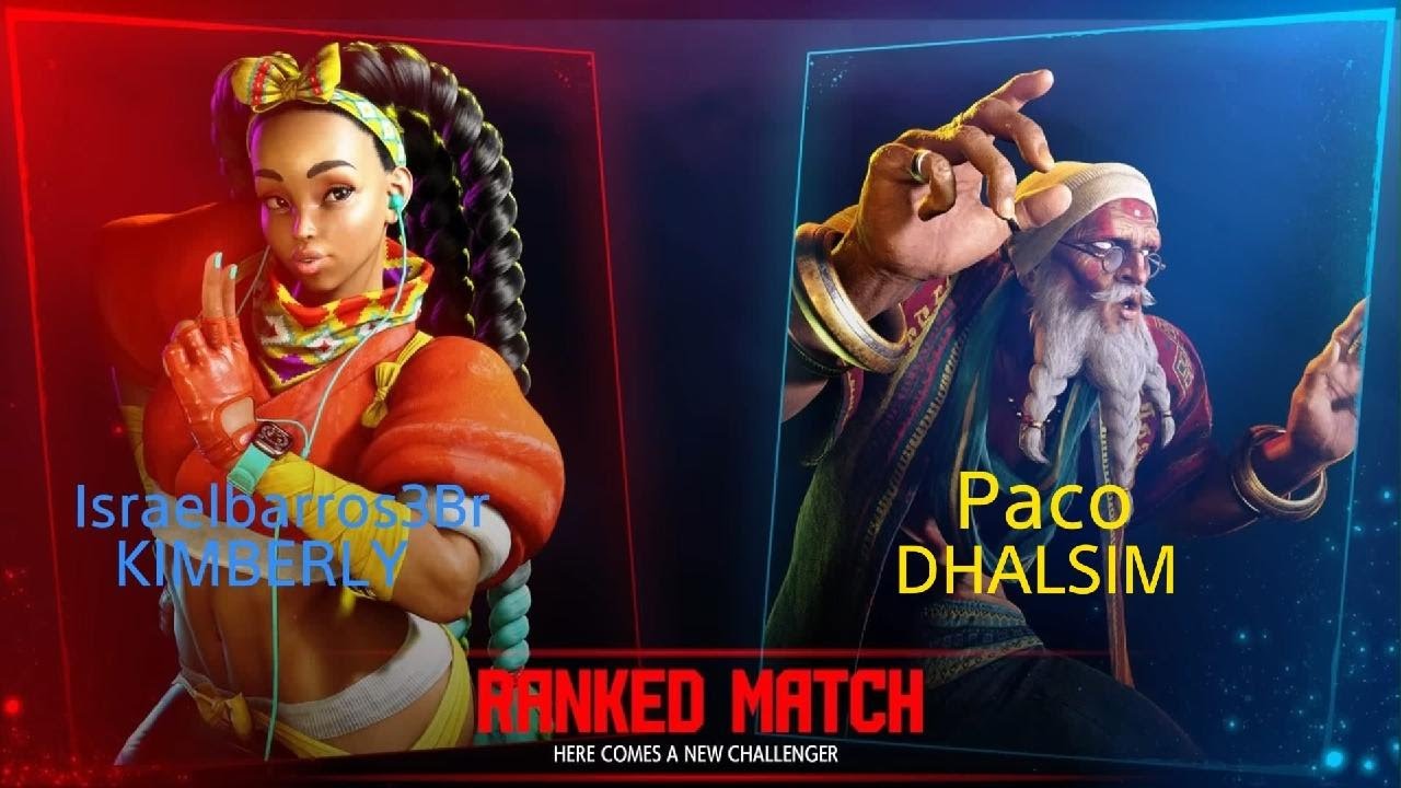Israelbarros3Br (Kimberly) VS Paco (Dhalsim) - Street Fighter 6