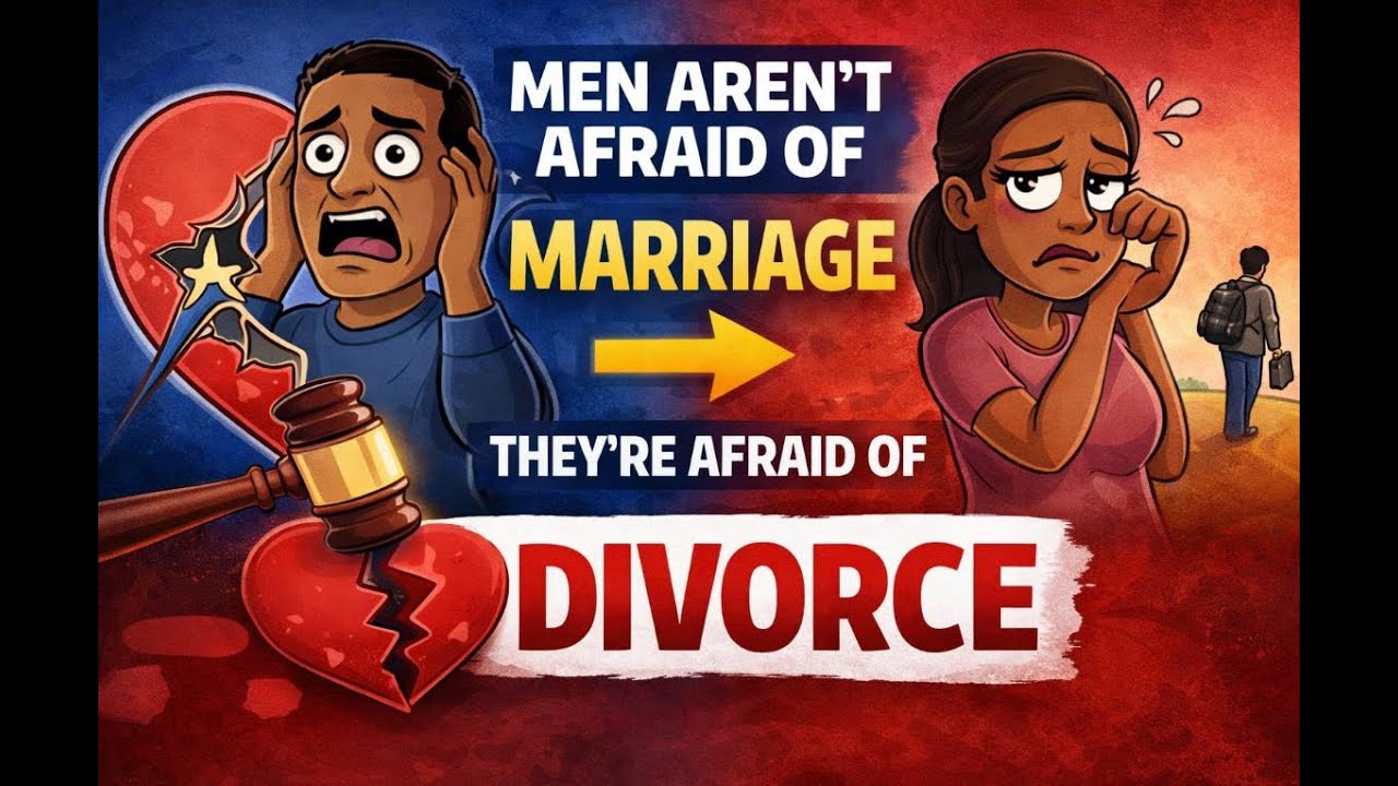 Men Aren’t Afraid of Marriage — They’re Afraid of Divorce