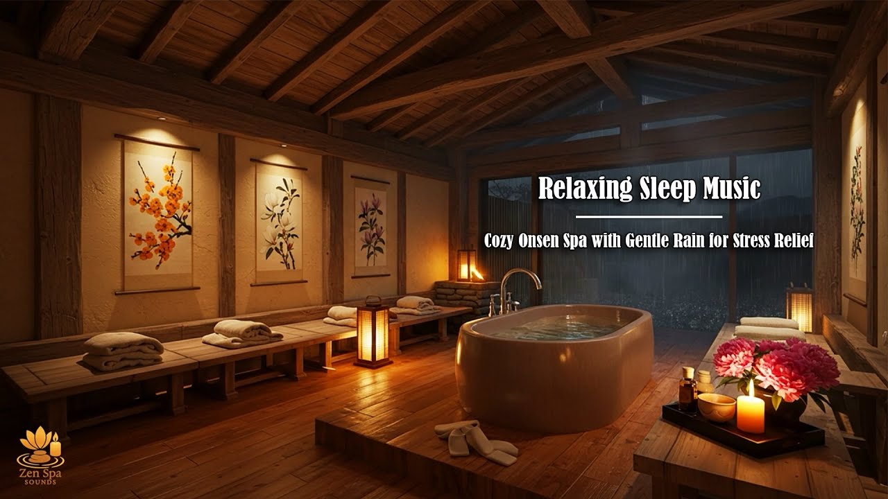 FALL INTO SLEEP INSTANTLY - Relaxing Sleep Music + Insomnia | Rain Sounds for Stress Relief, Anxiety