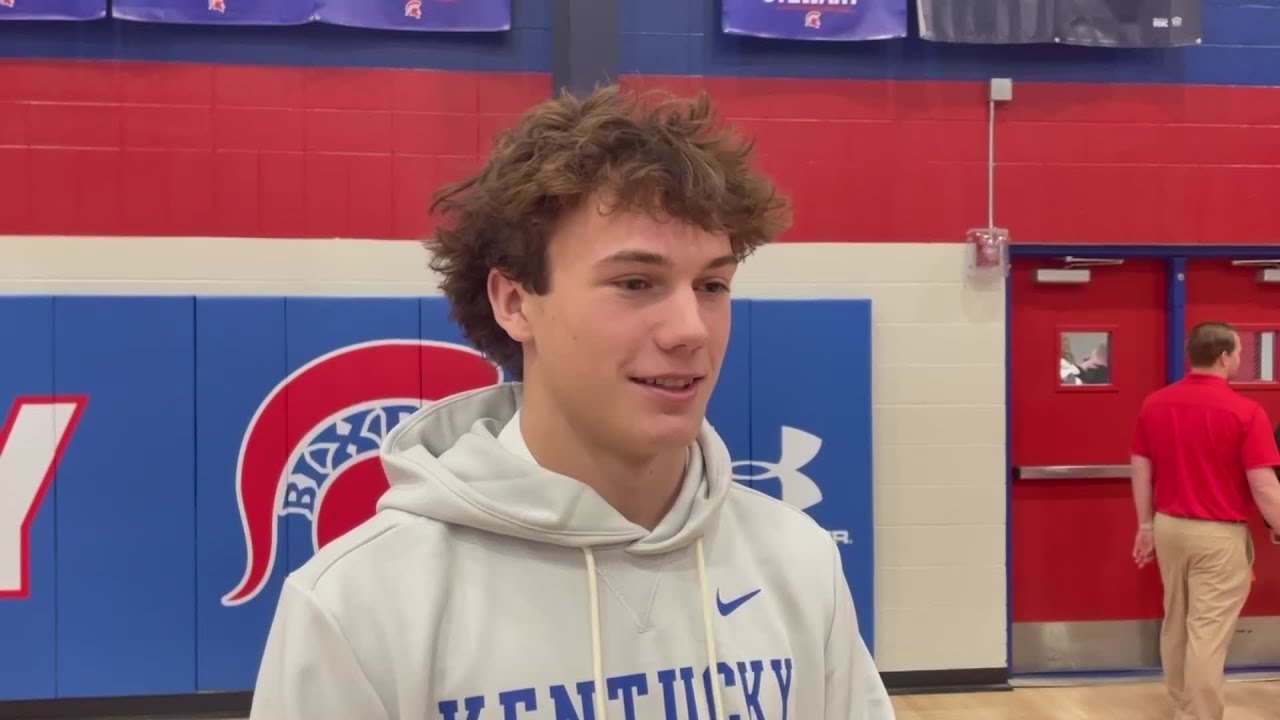 Bixby DB Tyler Wright signs with Kentucky, talks about his basketball season