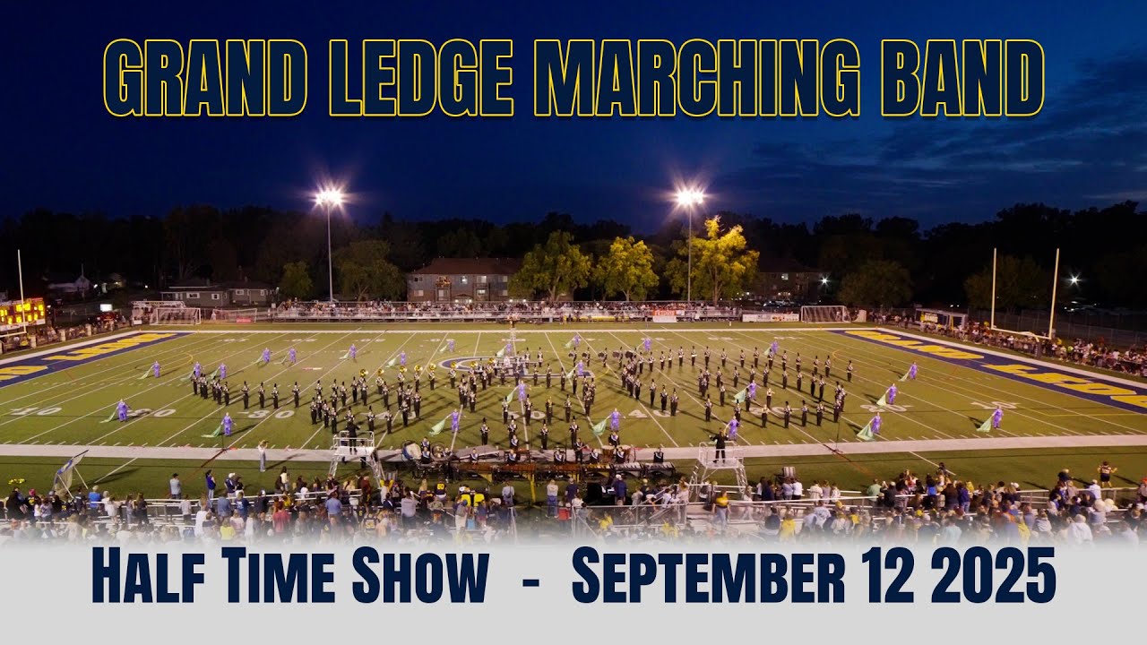 GLHS Marching Band Half Time Show 9-12-2025