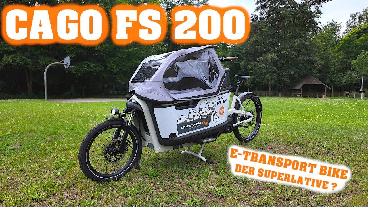 Das Cago FS 200: Der neue Standard für Lasten-E-Bikes?