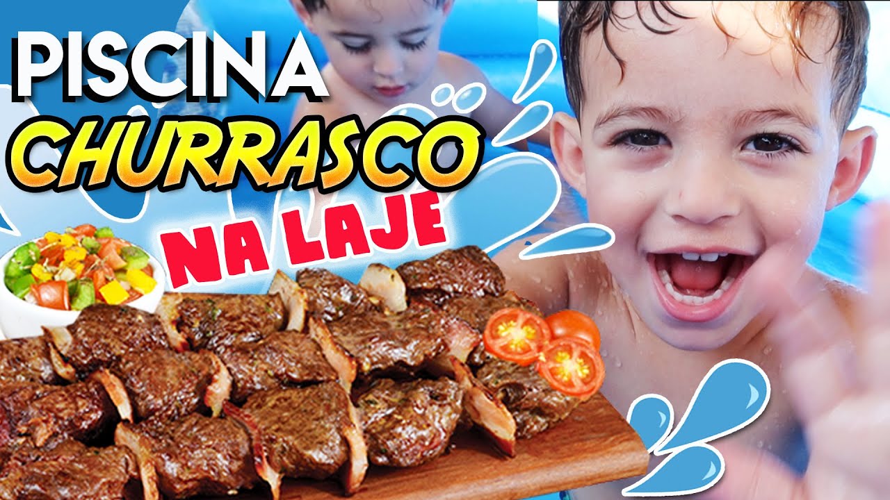 🍖CHURRASCO e PISCINA na Laje🍖