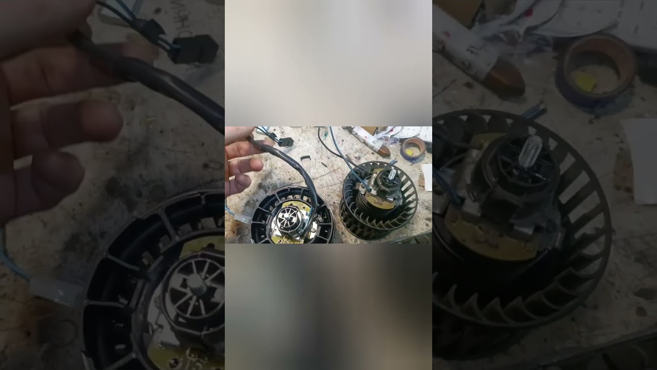 Замена вентилятора печки на Ниве 21214.