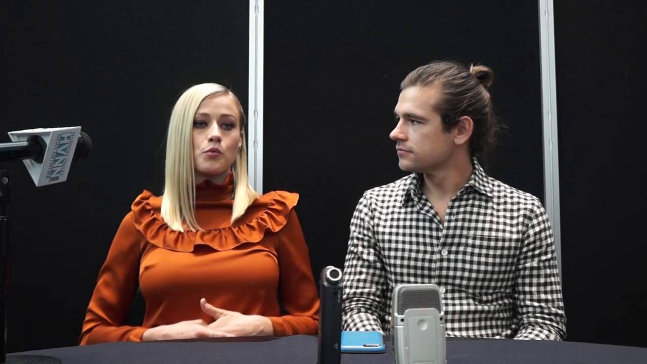 Olivia Taylor Dudley and Jason Ralph for The Magicians at NYCC 2016
