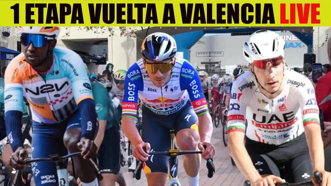 1 ETAPA VOLTA A LA COMUNITAT VALENCIANA 2026 🔴LIVE EN VIVO GIRMAY REMCO ALMEIDA