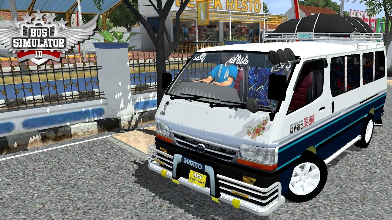 Bus Simulator Indonesia | Pakistani Toyota Hiace Mod | BUSSID Gameplay 