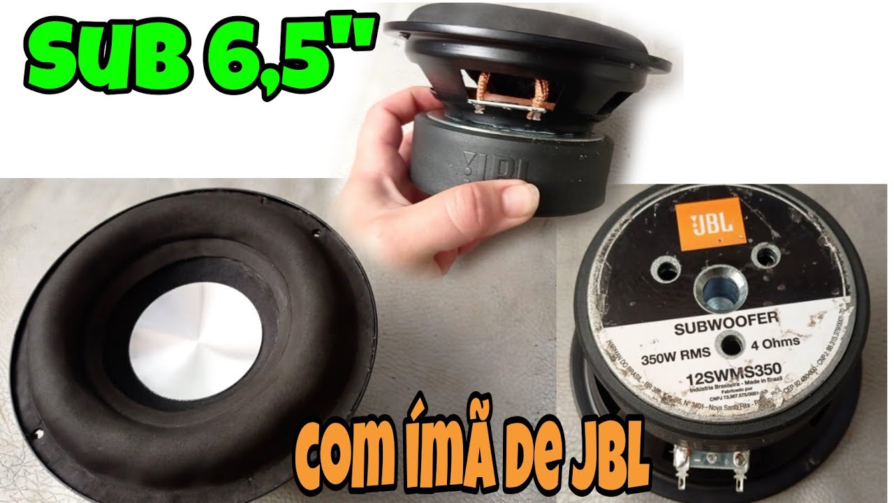 CONSTRUÇÃO CASEIRA DE SUBWOOFER 6
