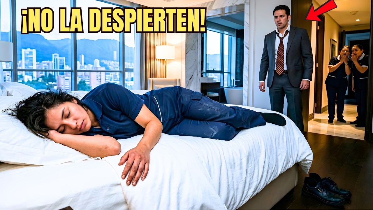 El millonario más rígido encontró a la limpiadora dormida en su cama… y nadie entendió su orden