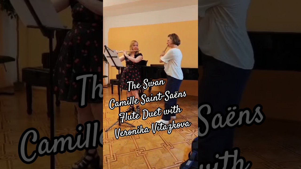 The Swan (Camille Saint-Saëns) ~ Flute Duet