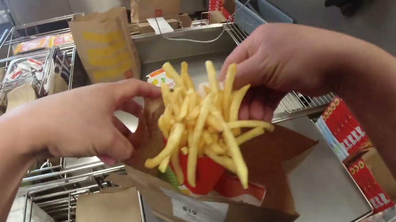 McDonalds POV After Lunch Rush