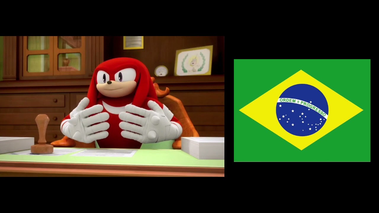 Knuckles aprovando países