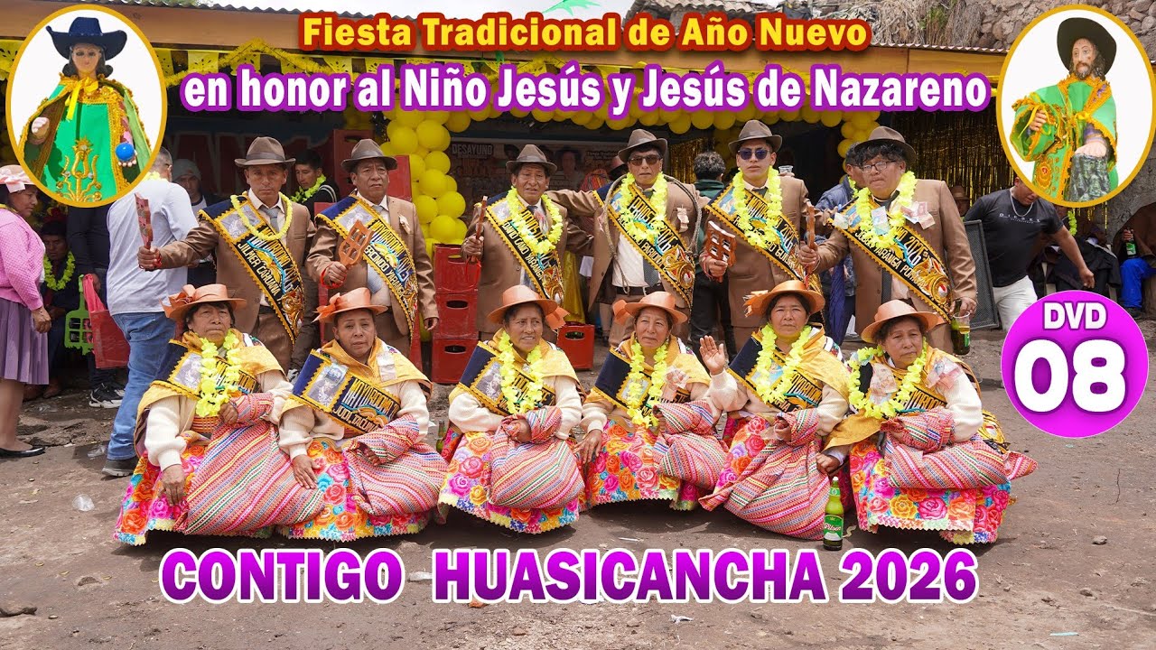 8  Fiesta Tradicional de Año Nuevo 2026  en honor al Niño Jesús y Jesús de Nazareno DVD 08