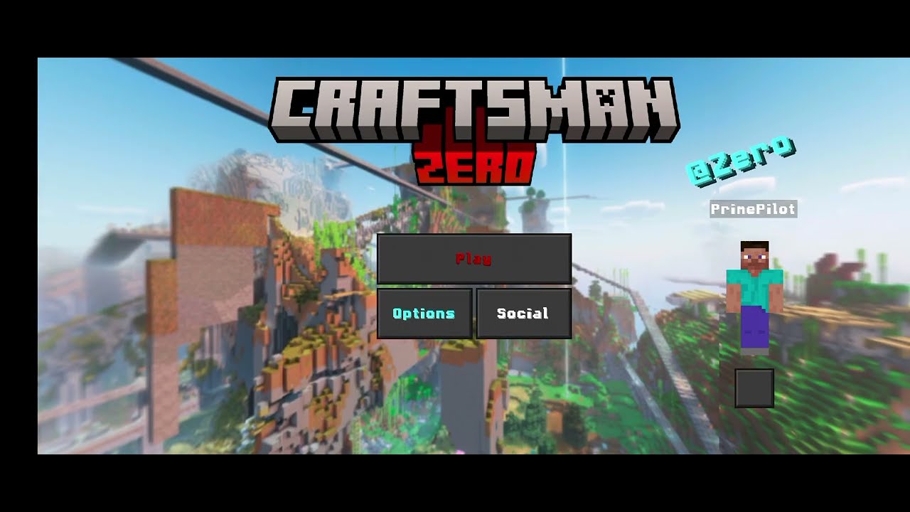 How to join server in craftsman zero  #modscraft