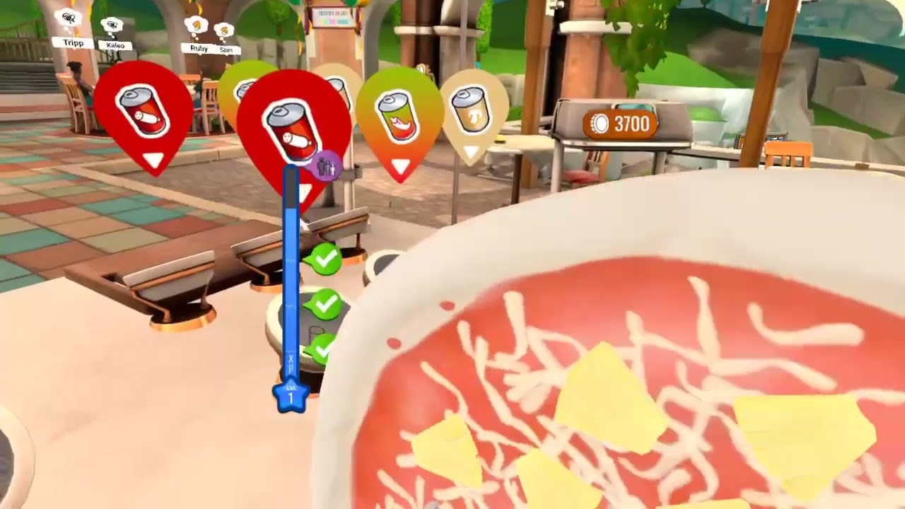 Fred pizza making VR META QUEST 