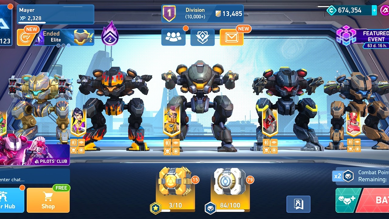 JAK? Prawie 30 000 SP?! Dlaczego najwyższa MOC ODDZIAŁU to NIE najlepszy HANGAR MECH&Oacute;W | Mech Arena