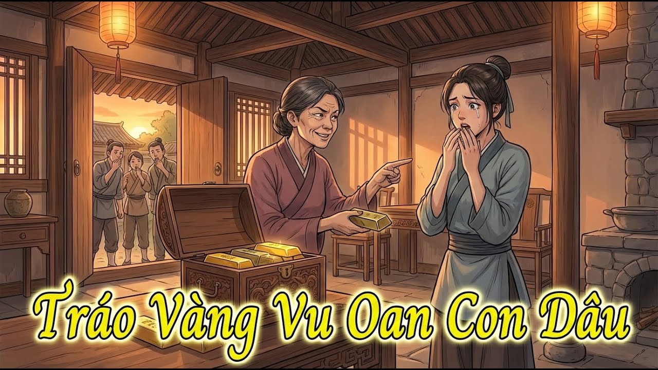 Chuyện Nhân Quả: Tráo Vàng Két Sắt, Vu Oan Con Dâu — Quả Báo Hiện Đời