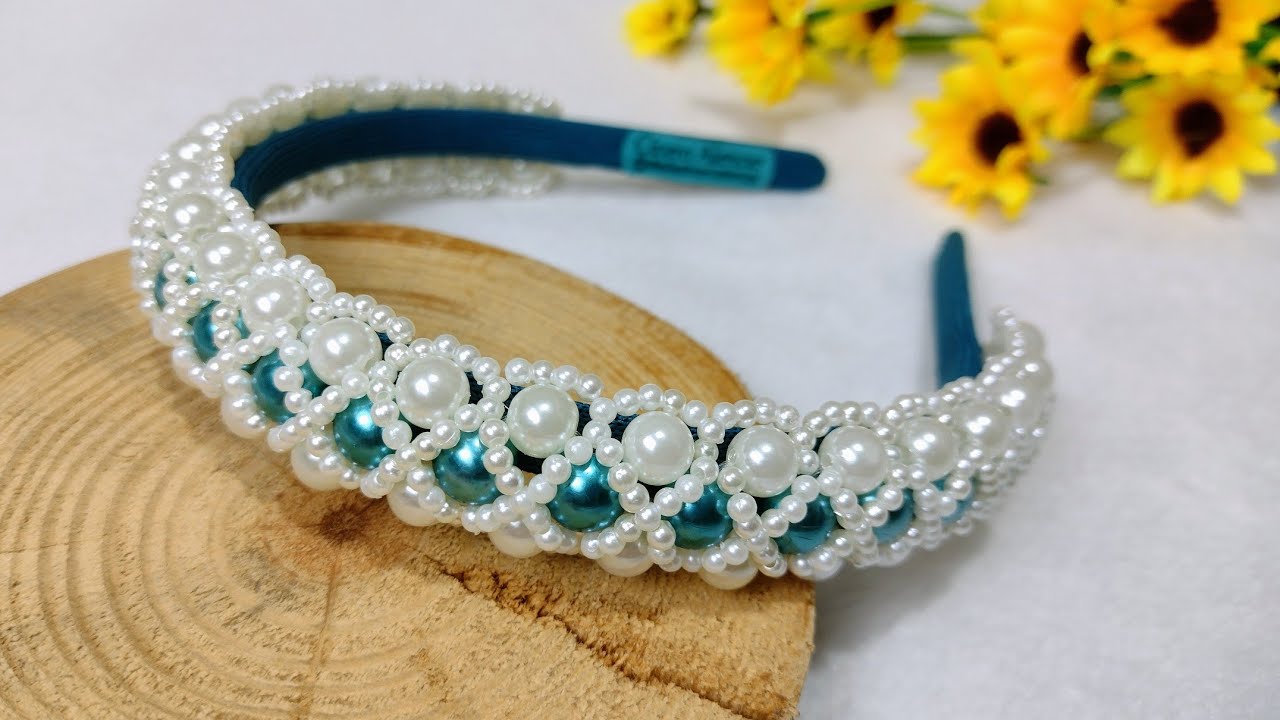 Tiara de Pérolas rendada | @CiceroAlencar