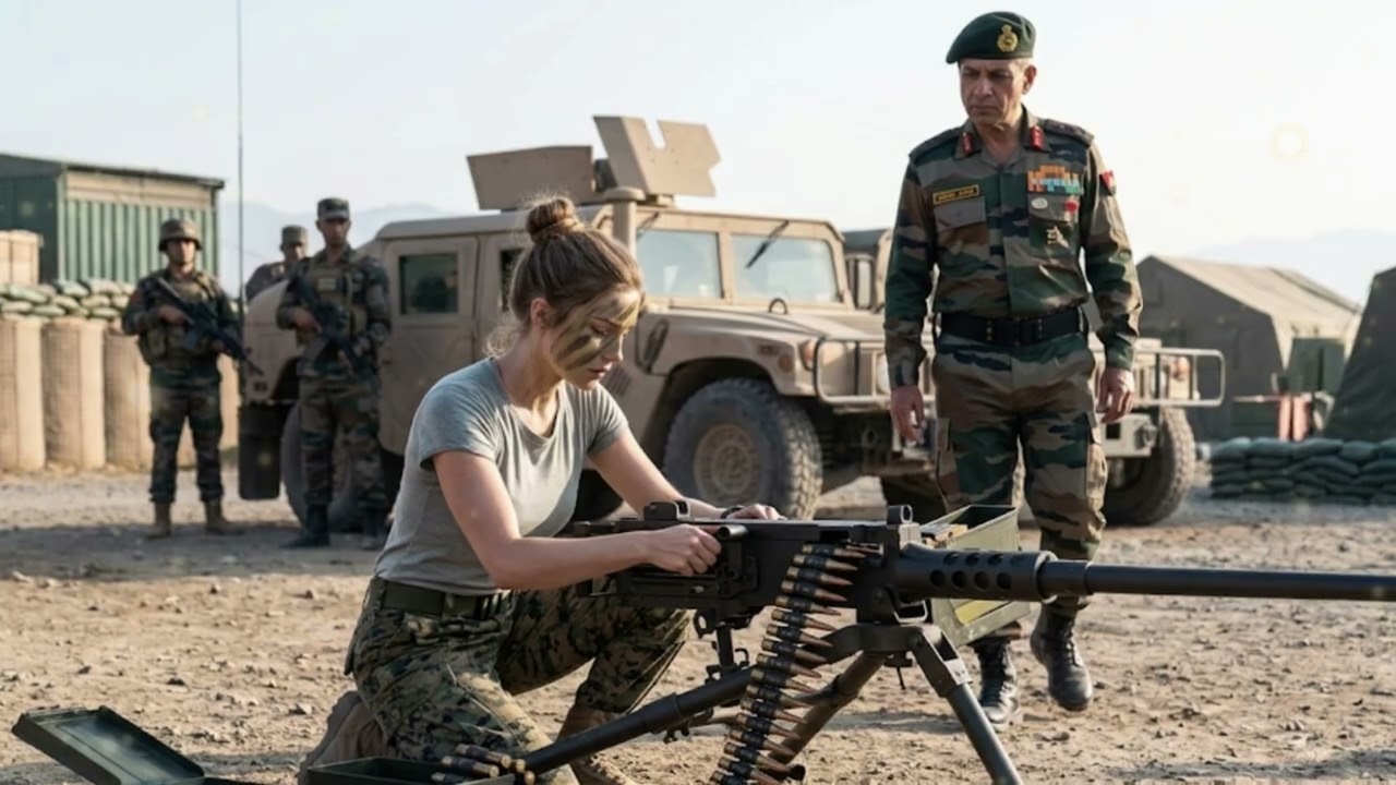 The General Walked Past Her Loading the .50 Cal — Then Stunned by Her 5,754-Meter Kill Record