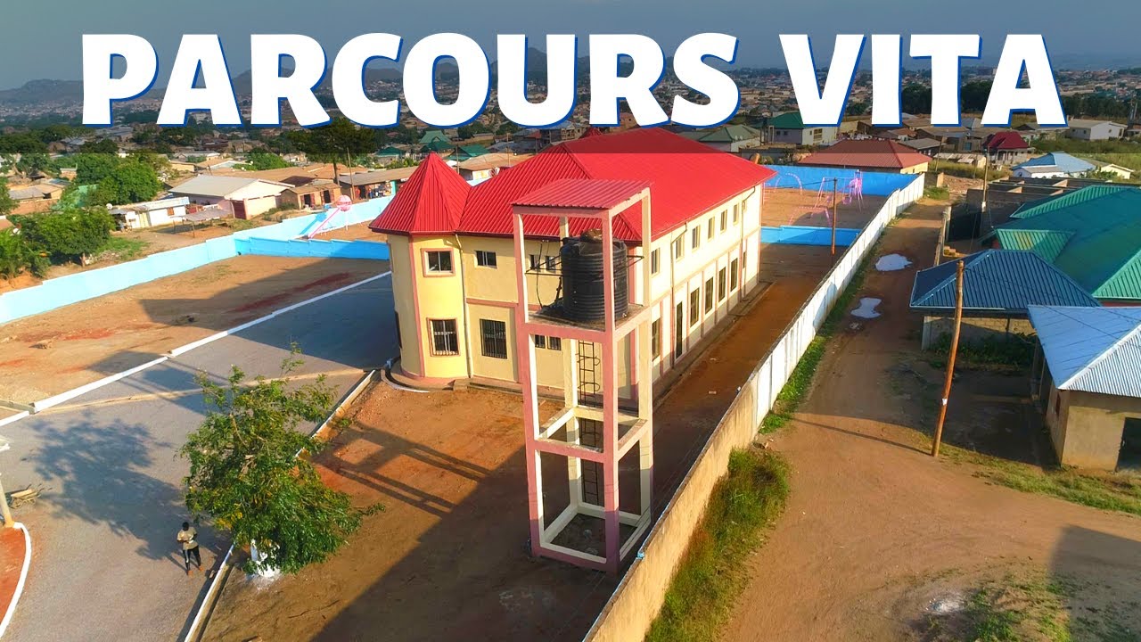 Parcours Vita de Ngaound&eacute;r&eacute; - Vue du ciel
