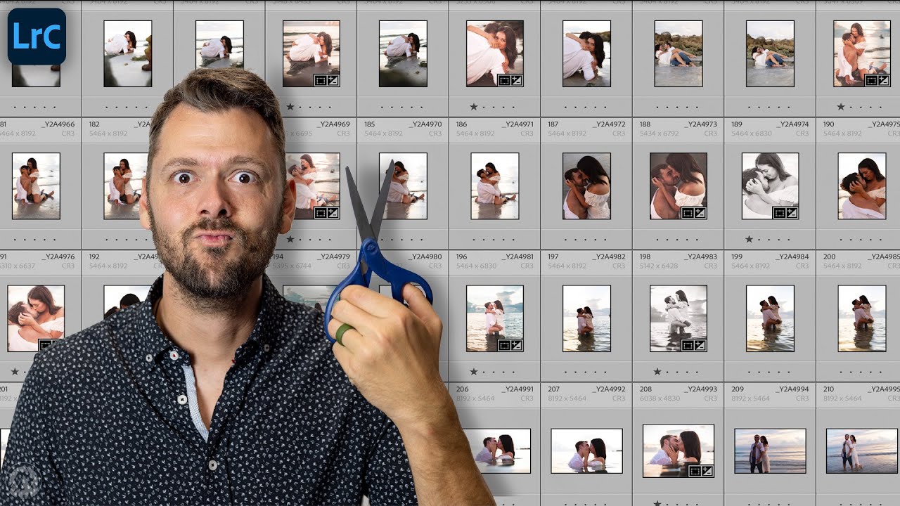 Как быстрее выбирать нужные кадры в Lightroom | Легко отбирать кадры