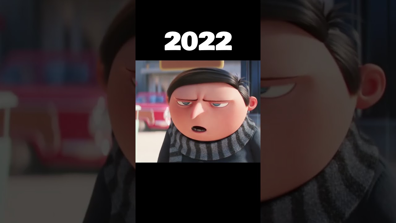 Evolution Of Gru From Despicable Me #shorts #evolution
