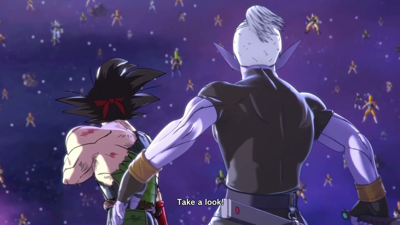 Dragon Ball Xenoverse 2 Legendary Pack 2 Fu helps Bardock Cutscene