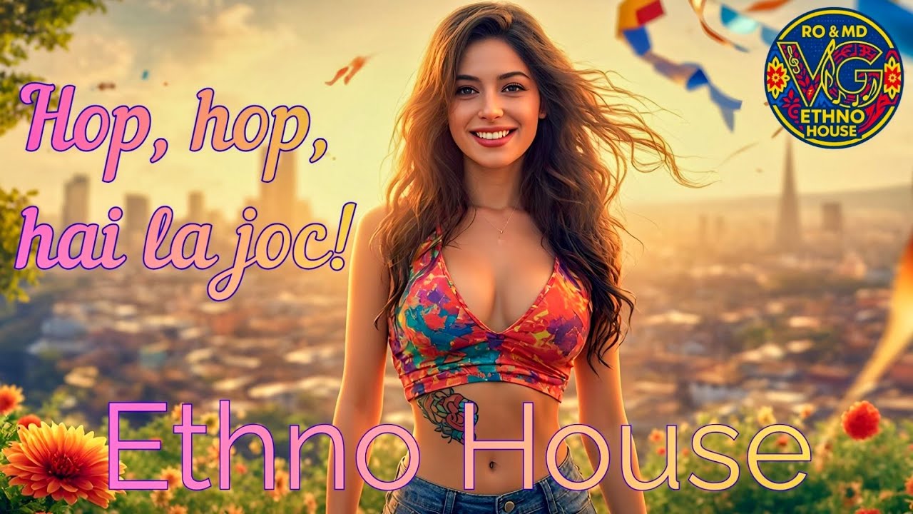Hop, hop, hai la joc! – Ethno Folk House RemixI | Modern Romanian & Moldovan Folk Beats by AI
