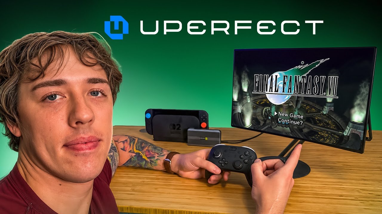Лучший портативный игровой монитор для Nintendo Switch 2 &mdash; обзор UPERFECT GR19BU